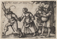 KG 00657
<br/>
Einde van het jaar (boerenbruiloft/ de maanden)
<br/>
<em>Beham, Hans Sebald (1500 - 1550)</em>
